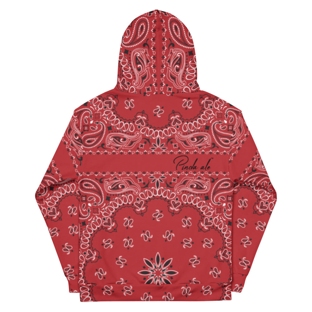 Red Bandana Unisex Hoodie