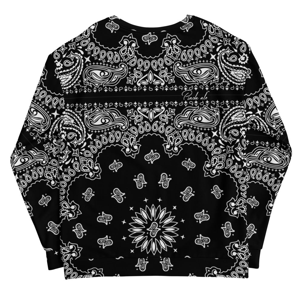 Black Bandana Unisex Sweatshirt