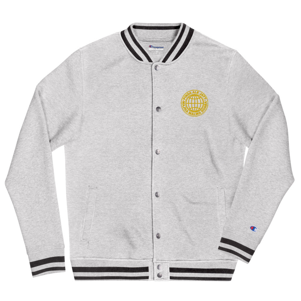 Pindaale Embroidered Champion Bomber Jacket