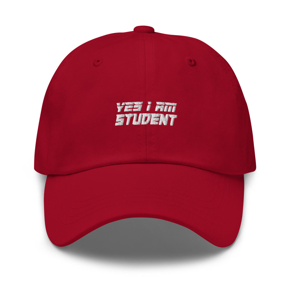 Yes I Am Student hat
