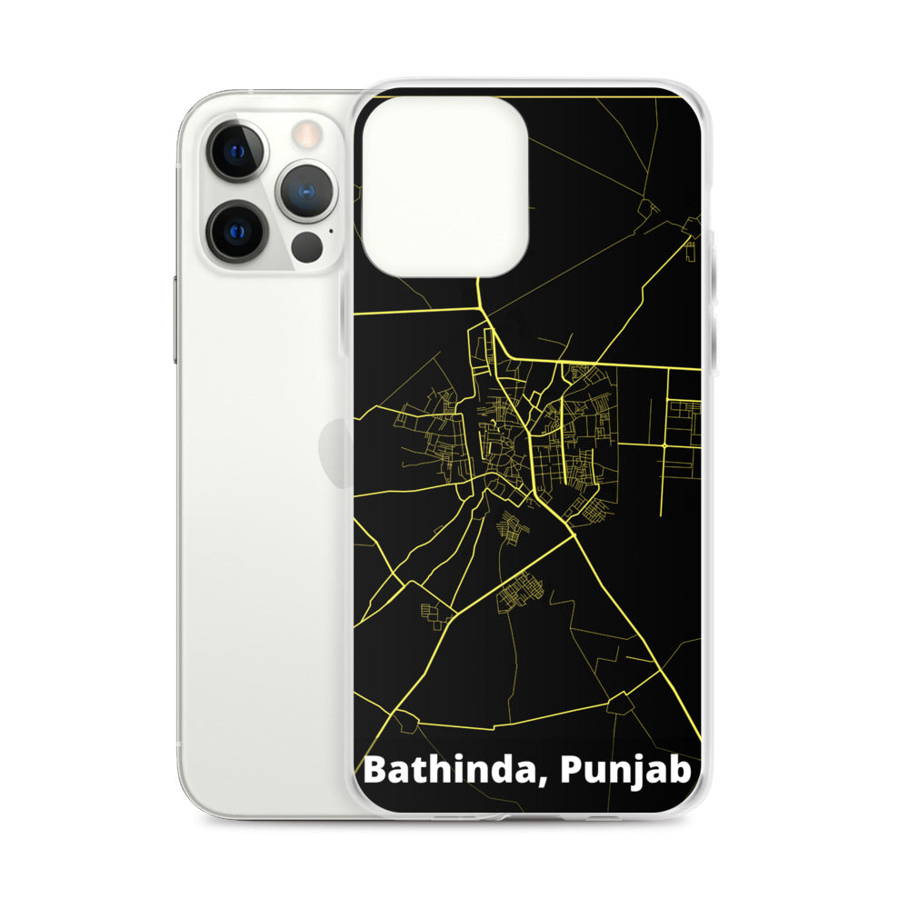 Bathinda Map iPhone Case