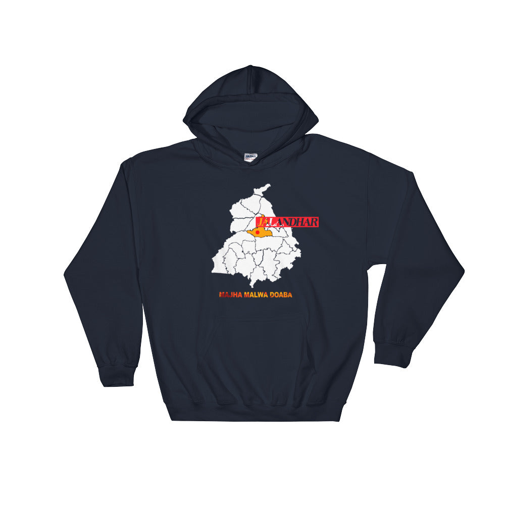 Jalandhar District Hooded Sweatshirt