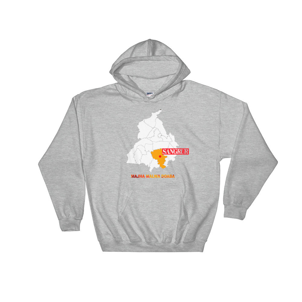 Sangrur District Hooded Sweatshirt