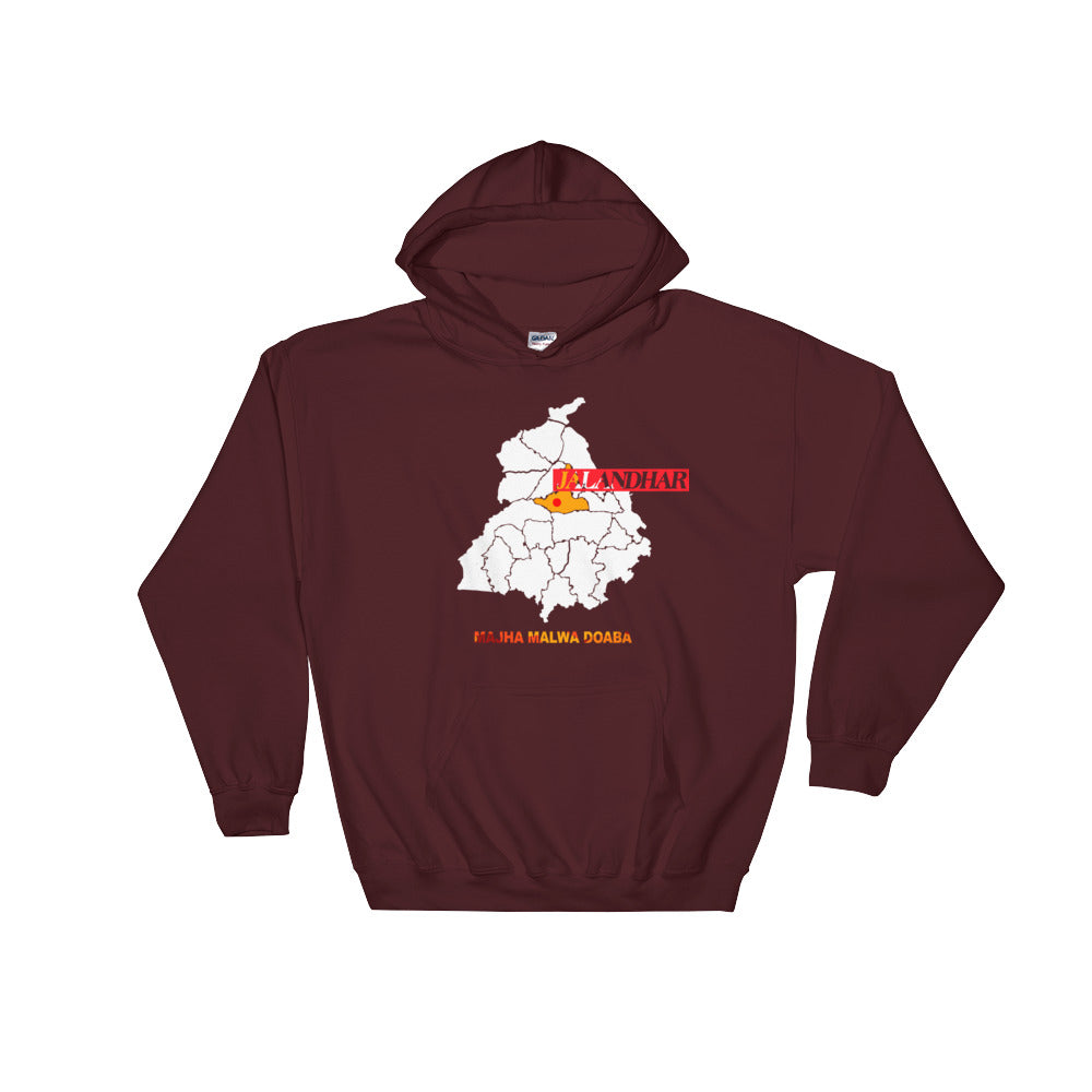Jalandhar District Hooded Sweatshirt