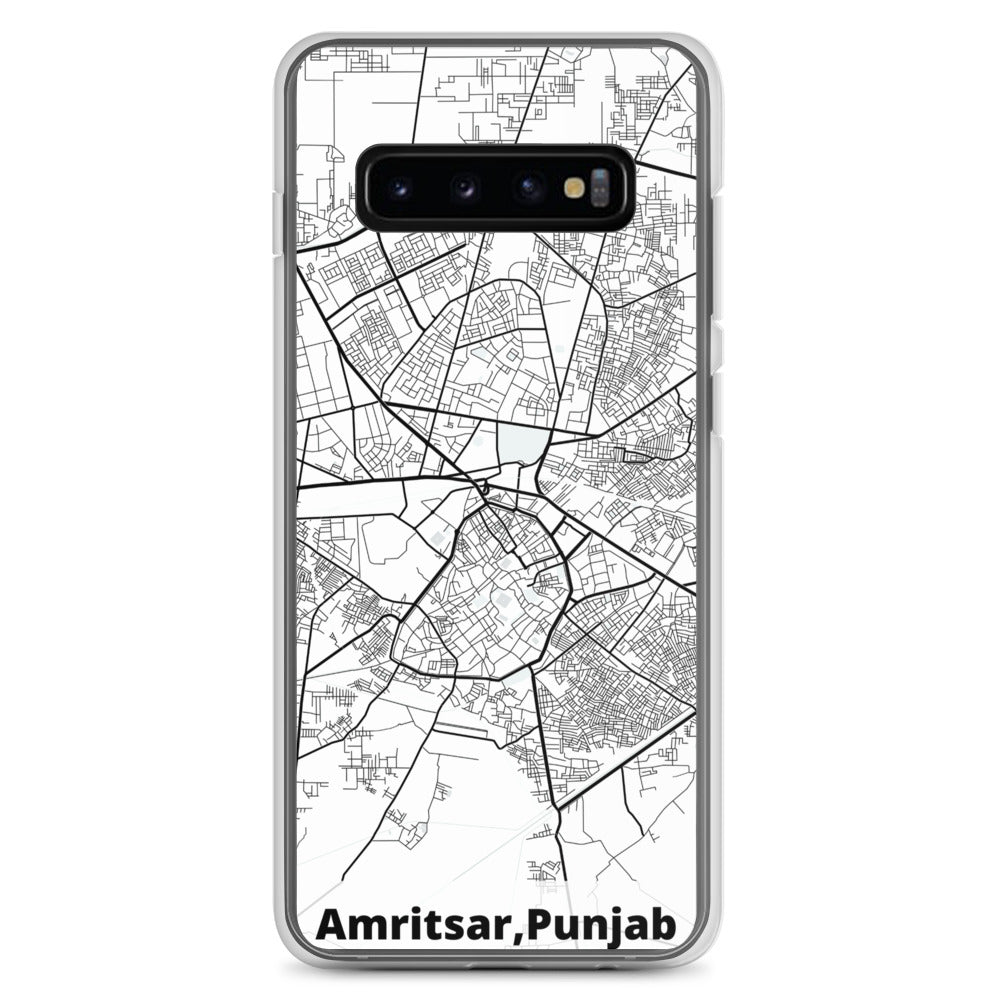 Amritsar Map Samsung Case
