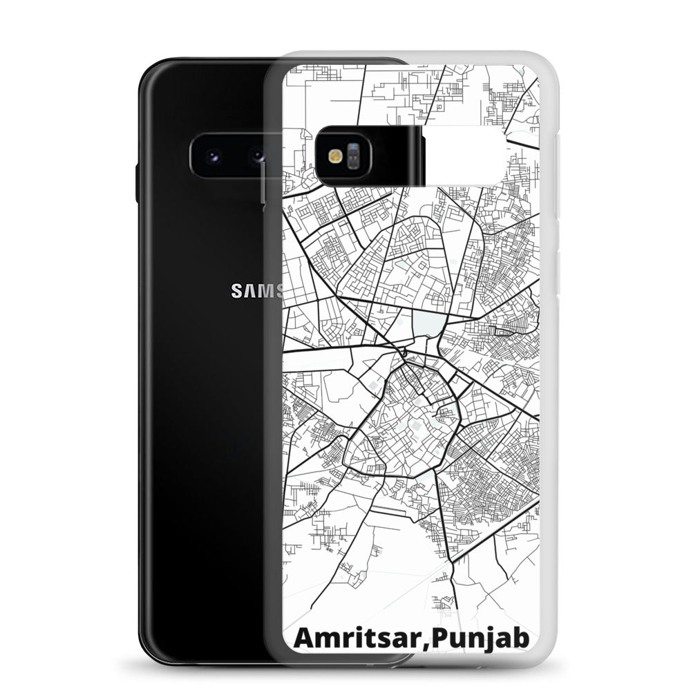 Amritsar Map Samsung Case