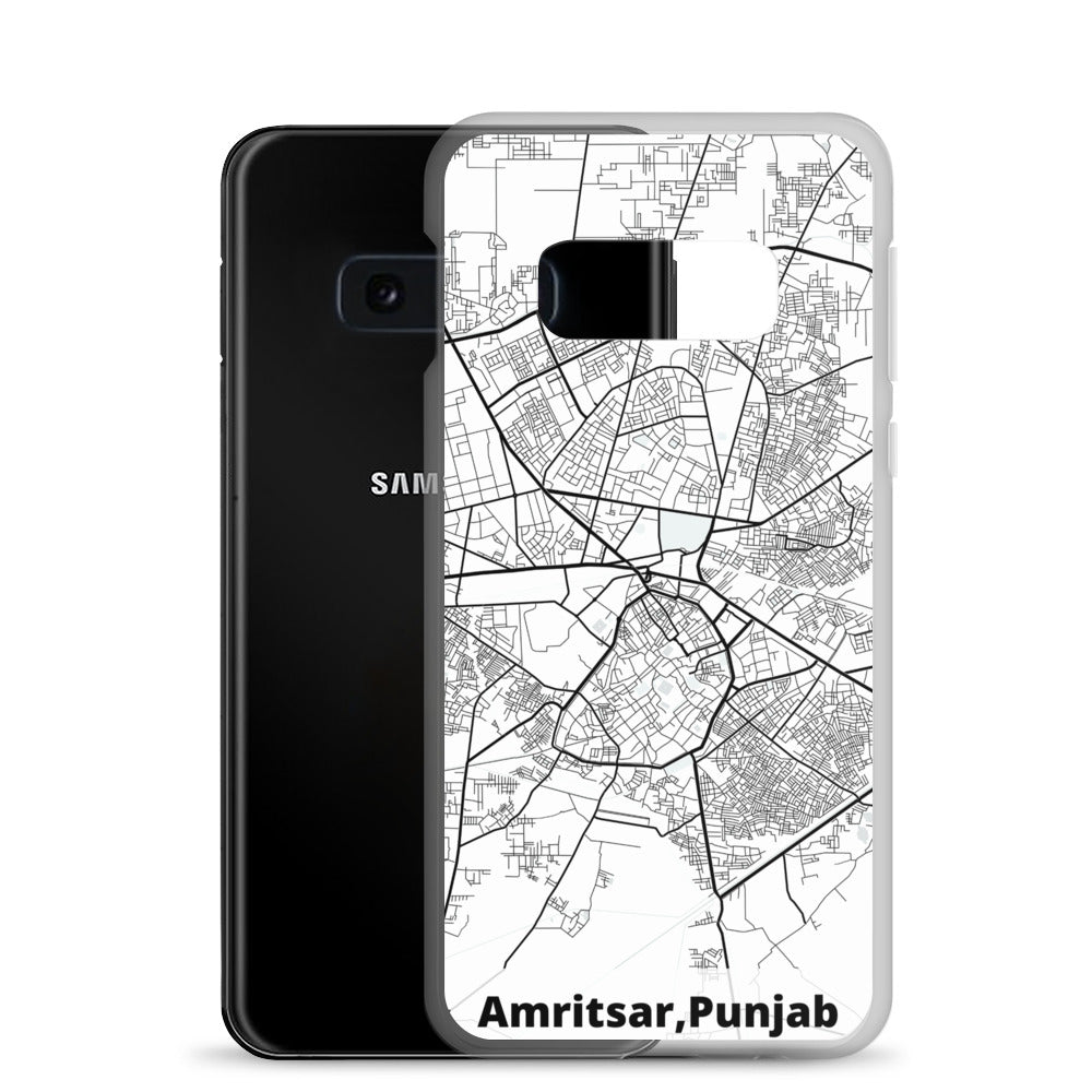 Amritsar Map Samsung Case
