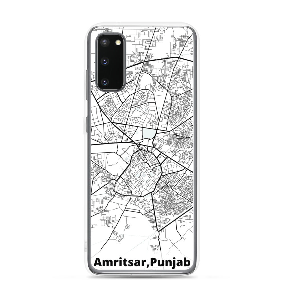 Amritsar Map Samsung Case