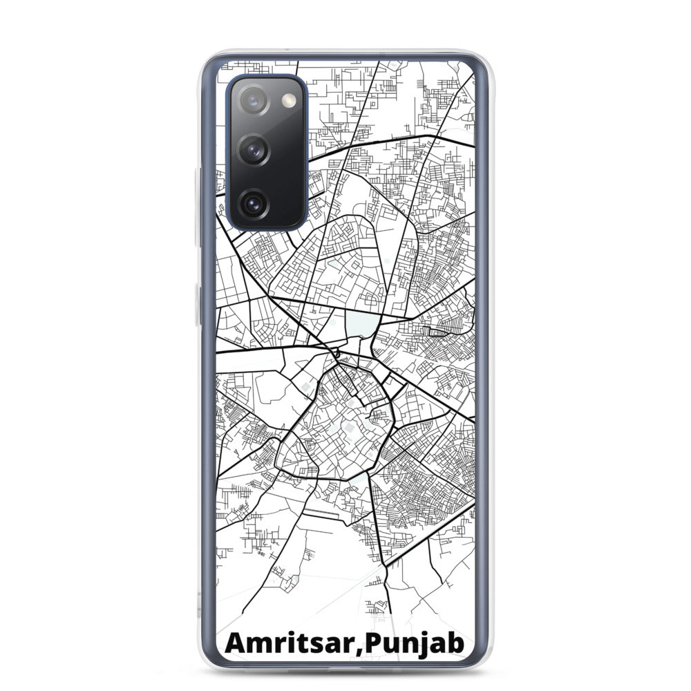 Amritsar Map Samsung Case