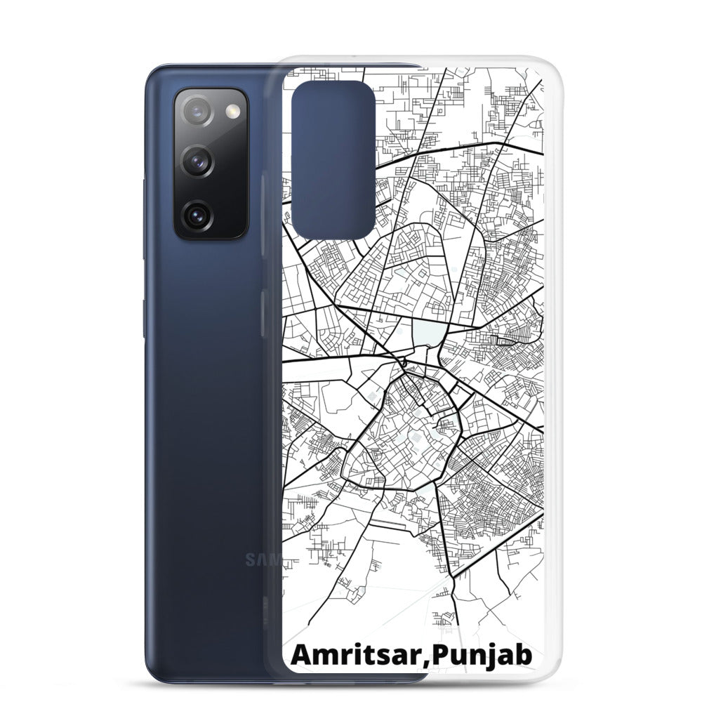 Amritsar Map Samsung Case