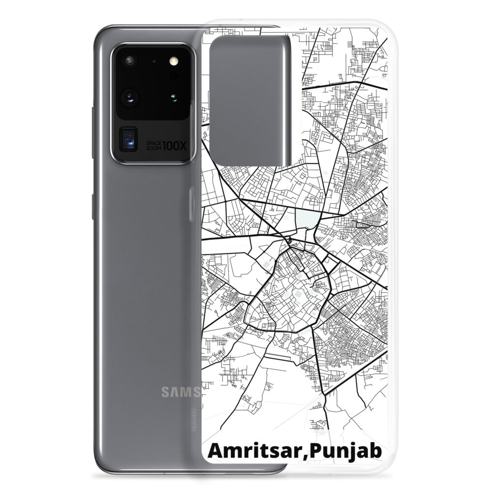 Amritsar Map Samsung Case