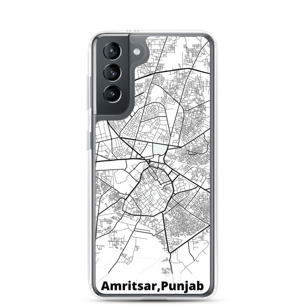 Amritsar Map Samsung Case