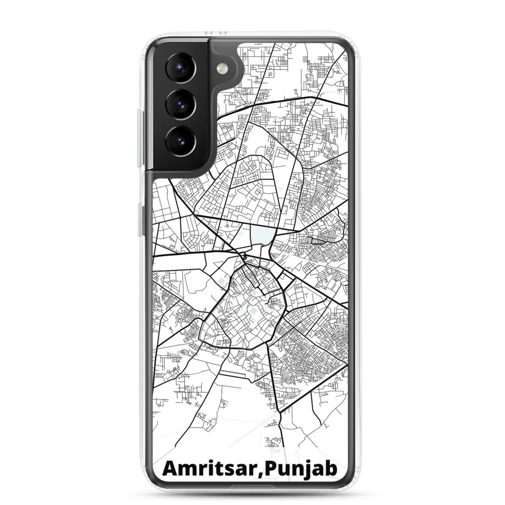 Amritsar Map Samsung Case