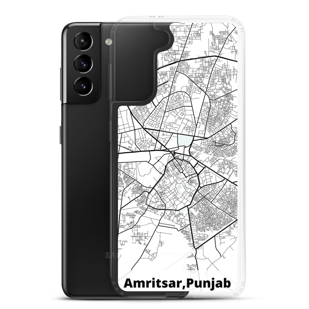 Amritsar Map Samsung Case