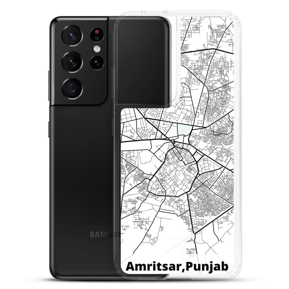 Amritsar Map Samsung Case