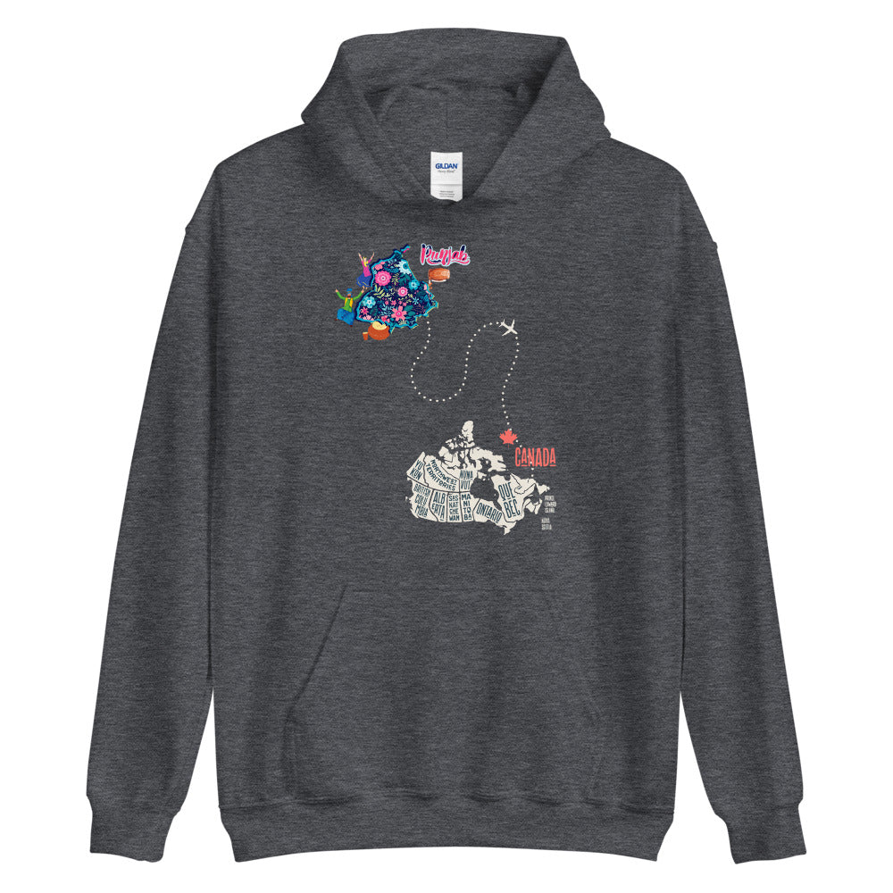 Punjab to Canada Hoodie