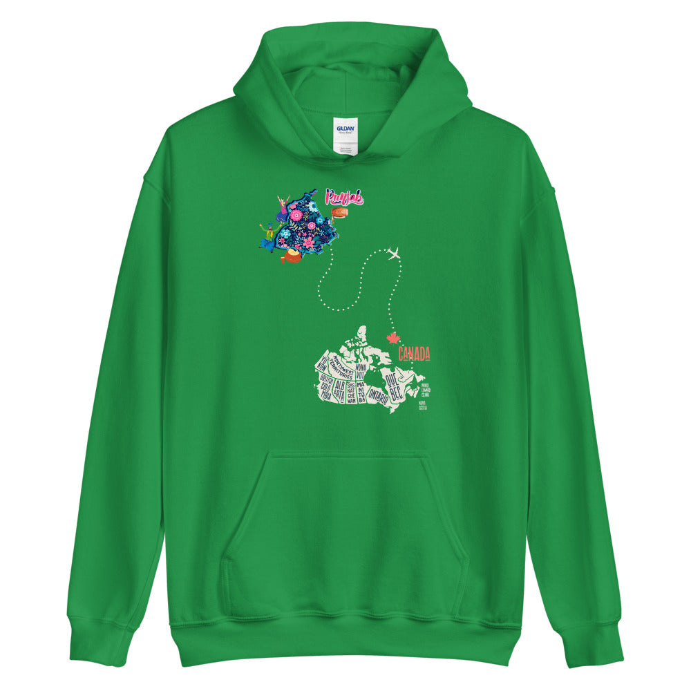 Punjab to Canada Hoodie