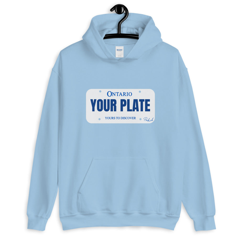 Ontario custom plate Unisex Hoodie