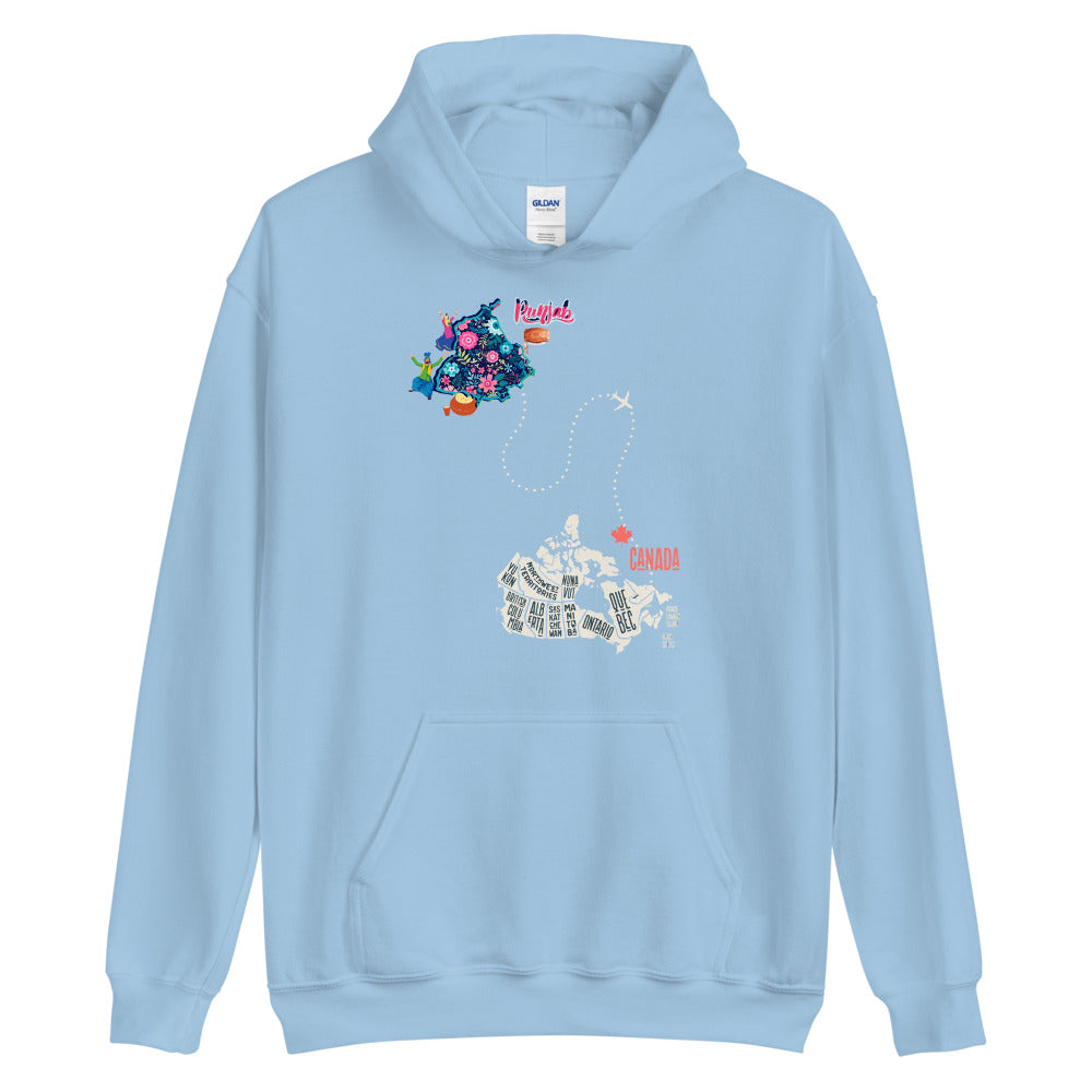 Punjab to Canada Hoodie