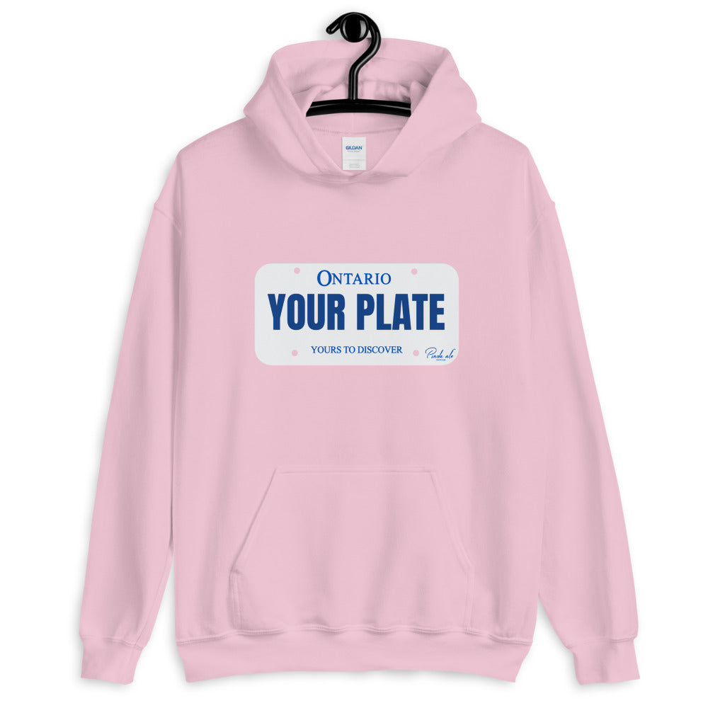 Ontario custom plate Unisex Hoodie
