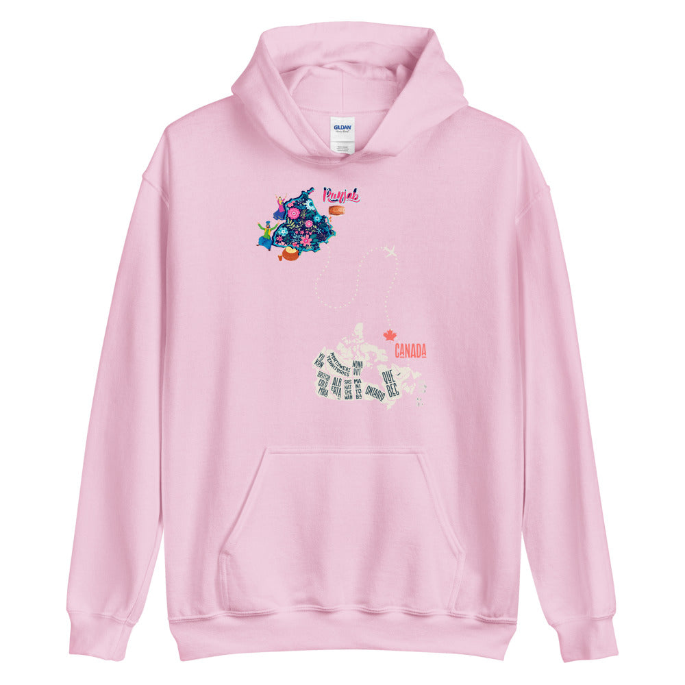 Punjab to Canada Hoodie