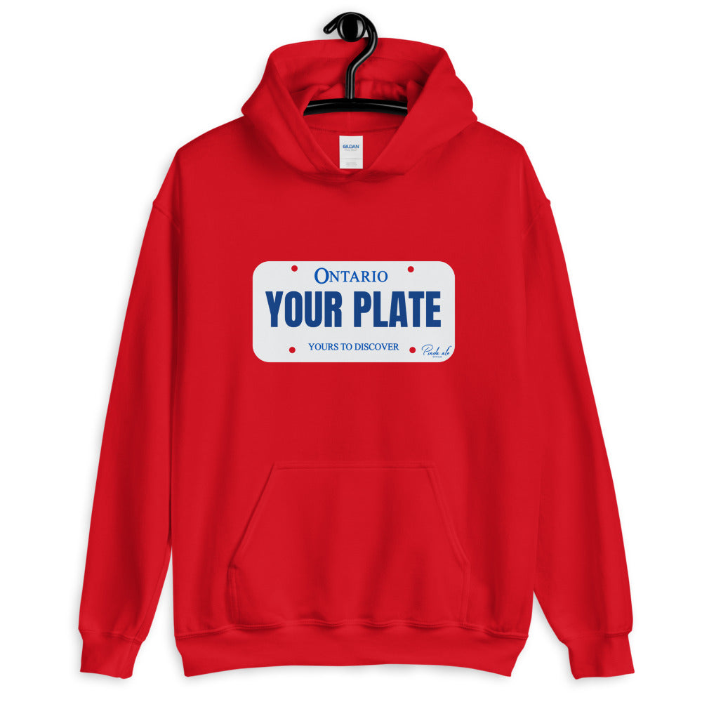 Ontario custom plate Unisex Hoodie