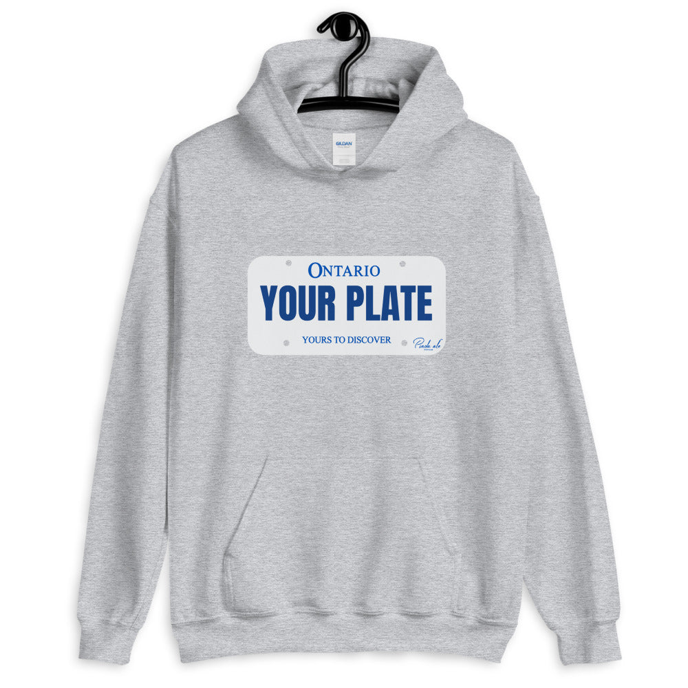 Ontario custom plate Unisex Hoodie