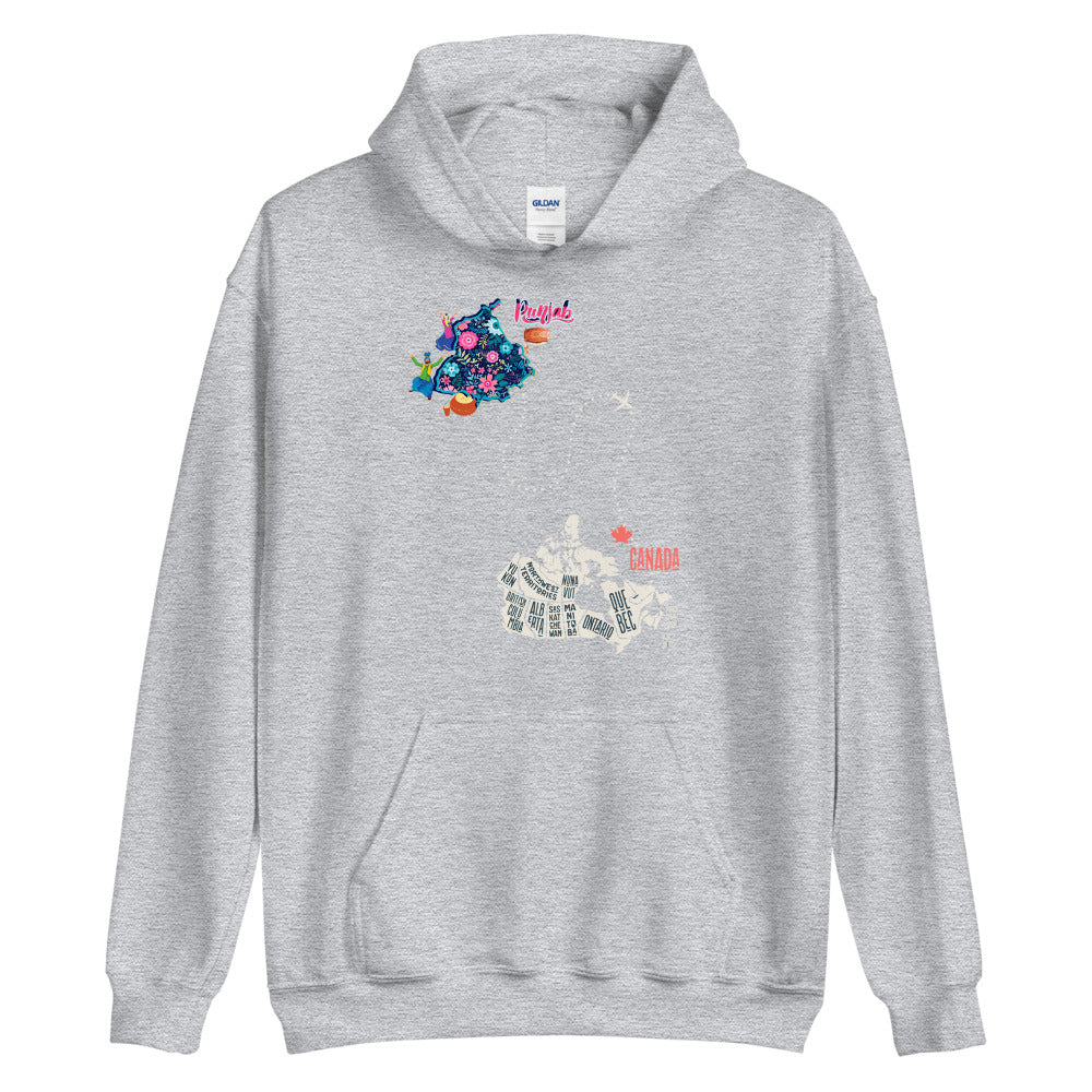 Punjab to Canada Hoodie
