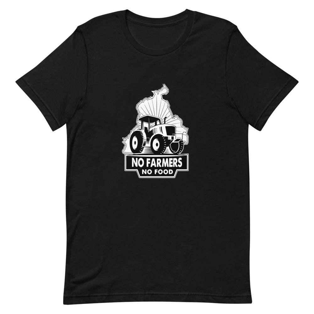 No farmers No food Short-Sleeve Unisex T-Shirt