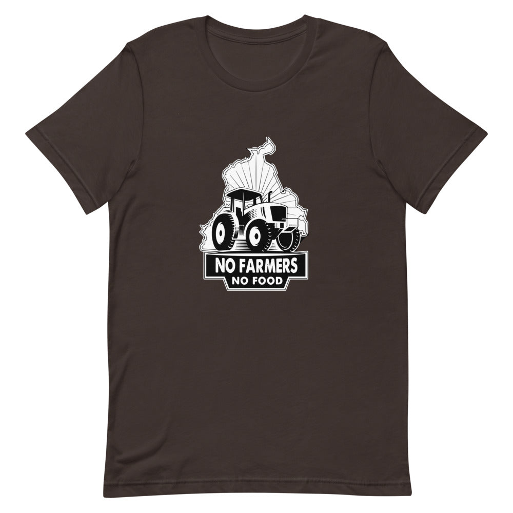 No farmers No food Short-Sleeve Unisex T-Shirt