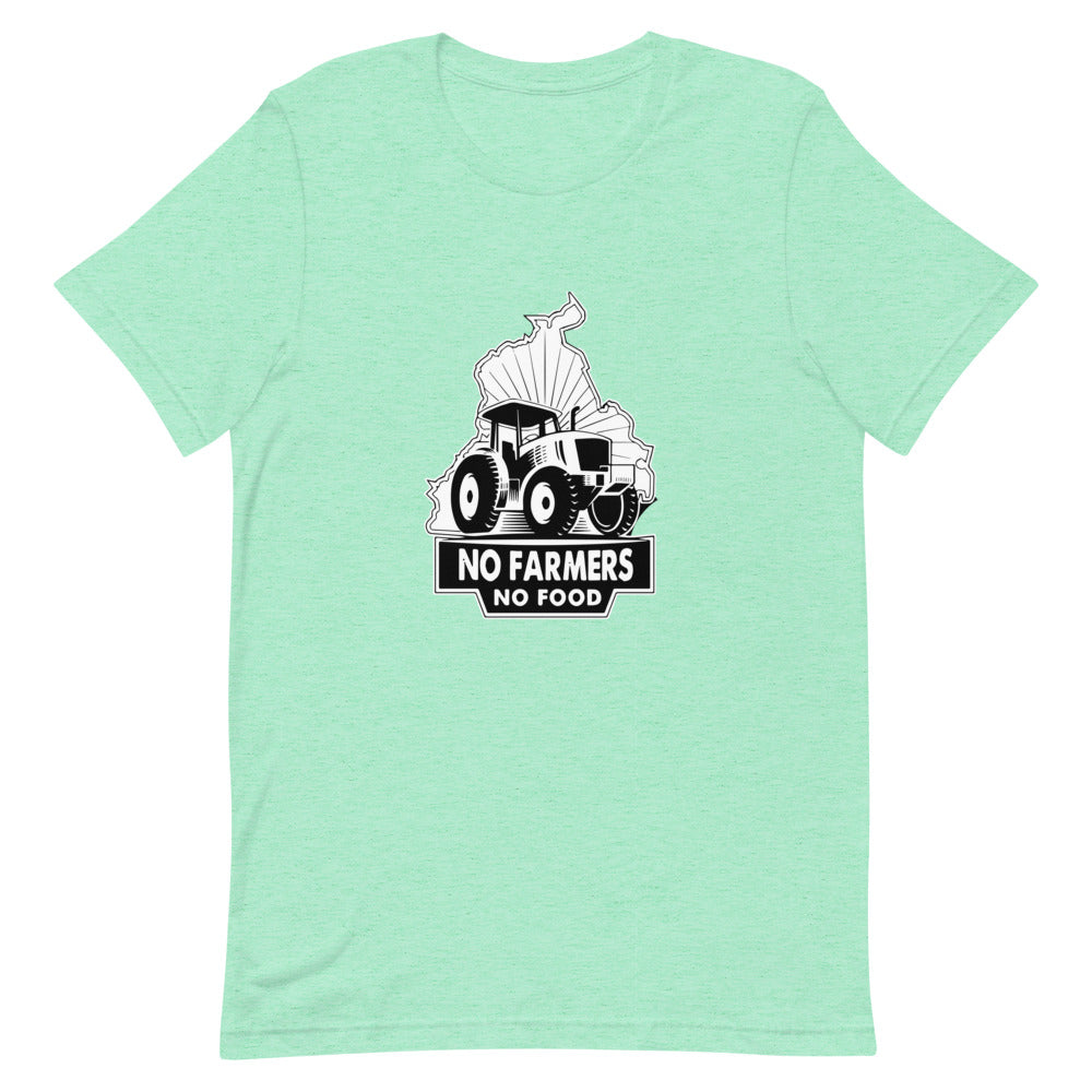No farmers No food Short-Sleeve Unisex T-Shirt