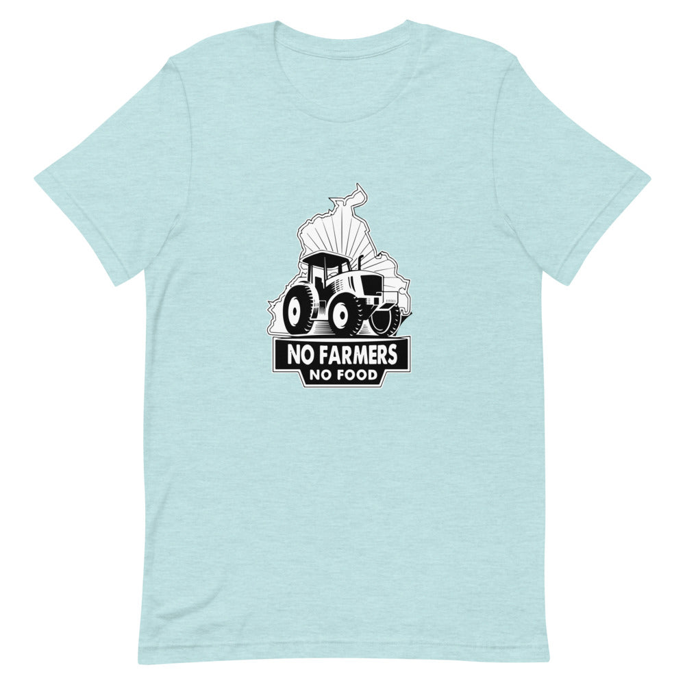 No farmers No food Short-Sleeve Unisex T-Shirt