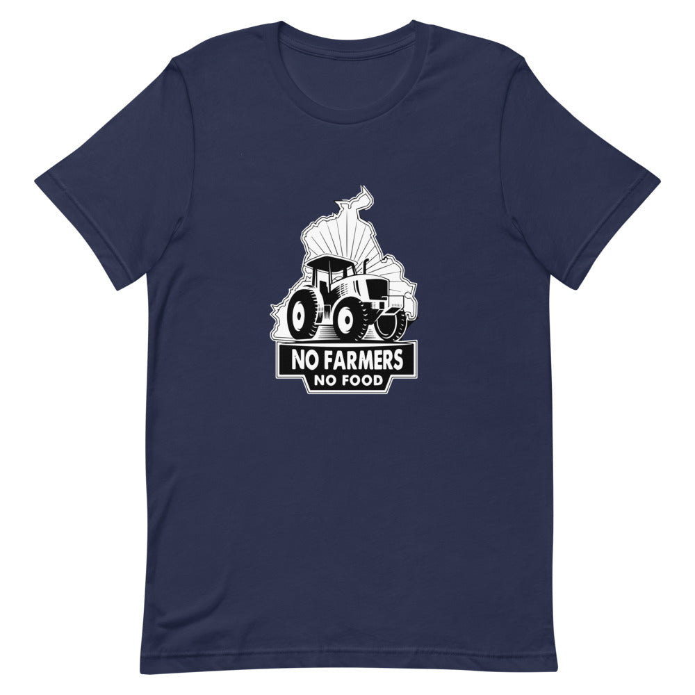 No farmers No food Short-Sleeve Unisex T-Shirt