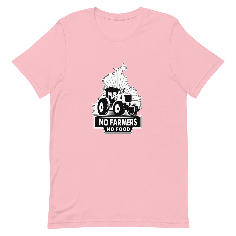 No farmers No food Short-Sleeve Unisex T-Shirt