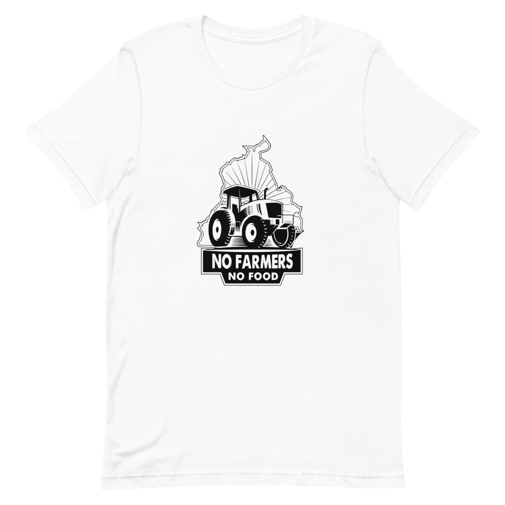 No farmers No food Short-Sleeve Unisex T-Shirt
