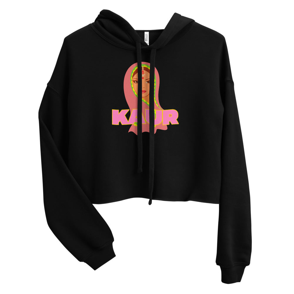 Kaur Crop Hoodie