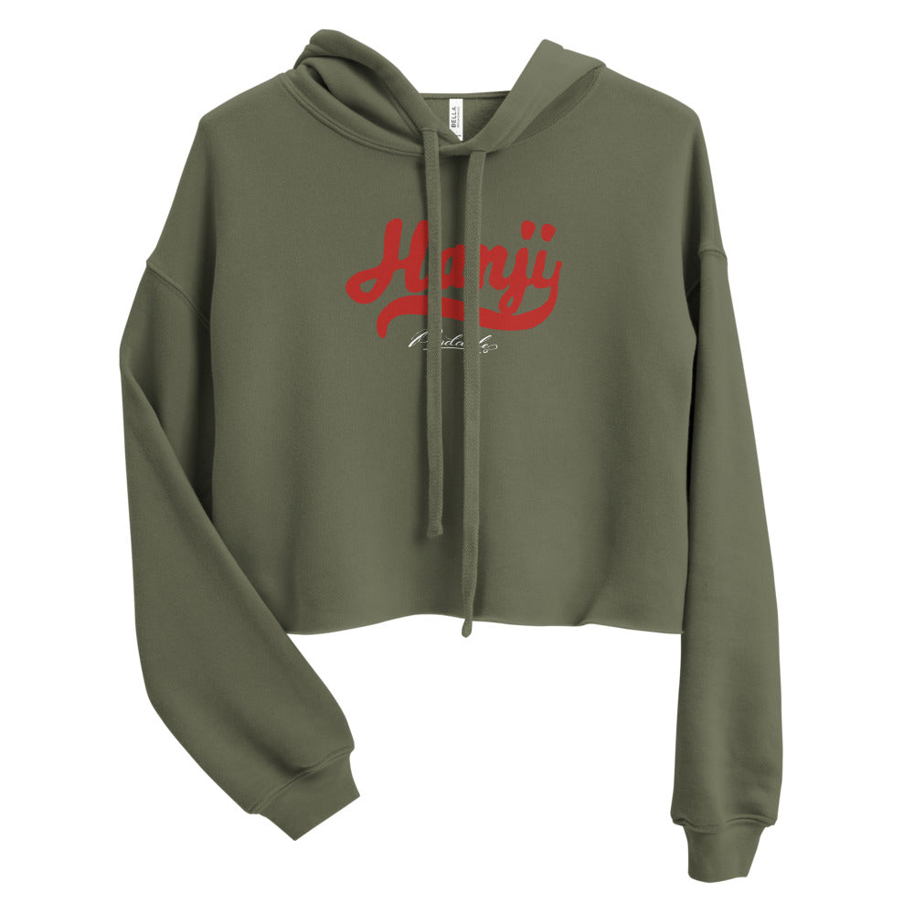 Hanji Crop Hoodie