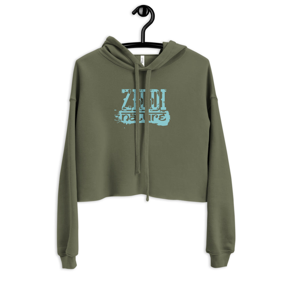Ziddi Nature Crop Hoodie