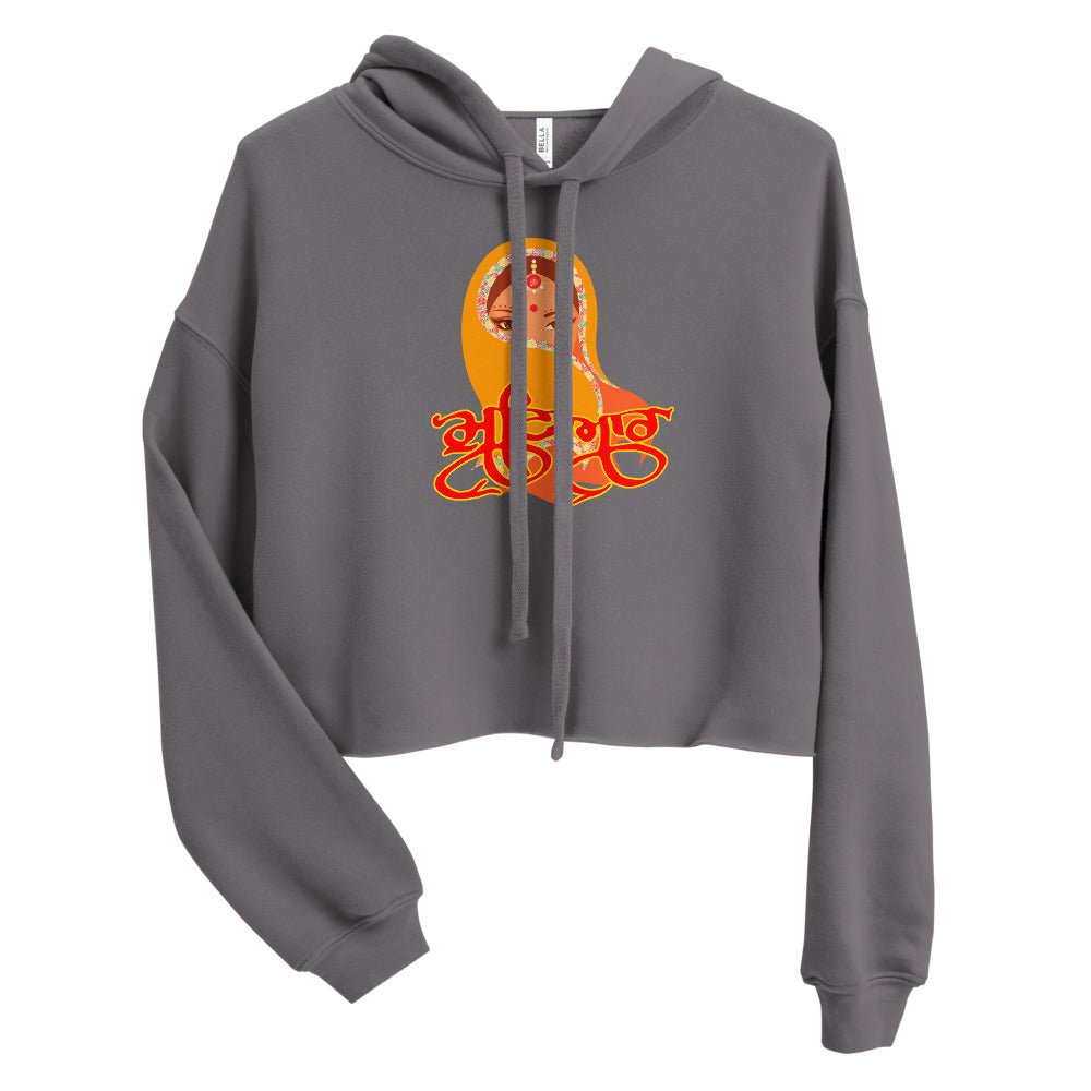 Mutiyaar Crop Hoodie