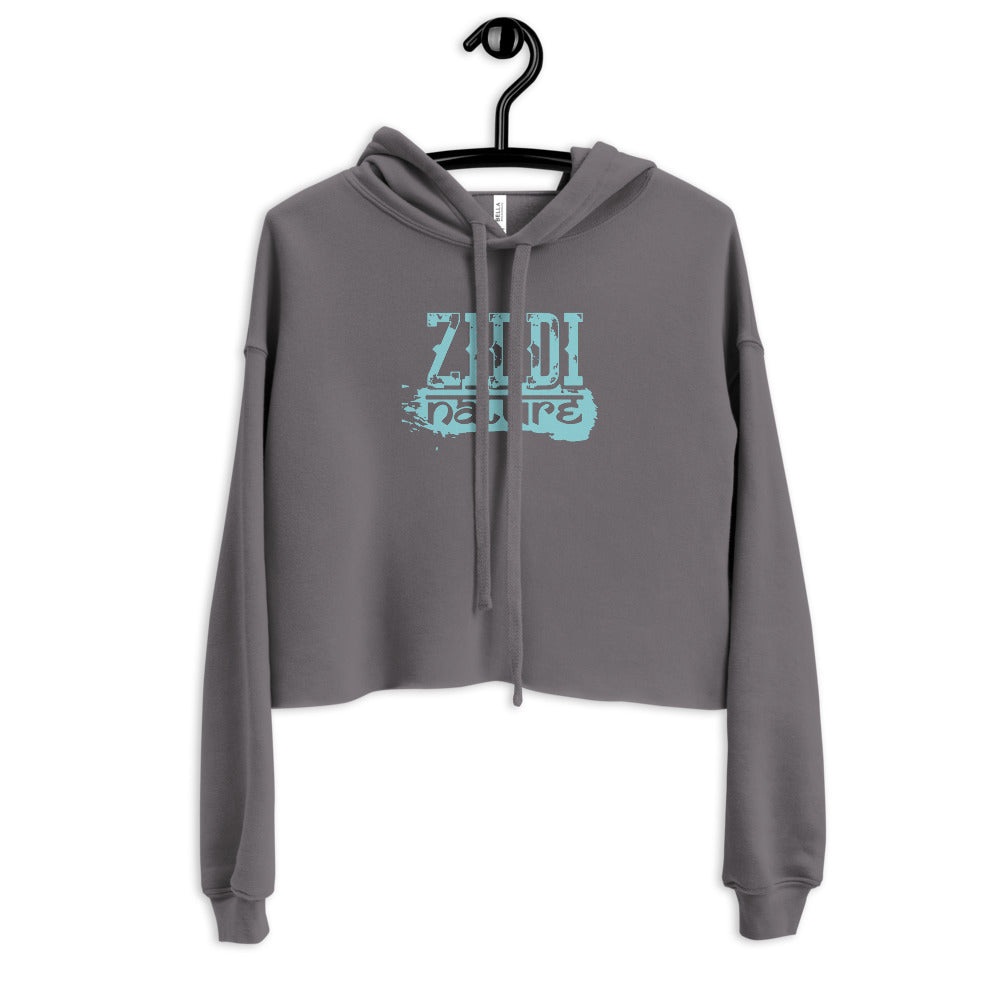 Ziddi Nature Crop Hoodie