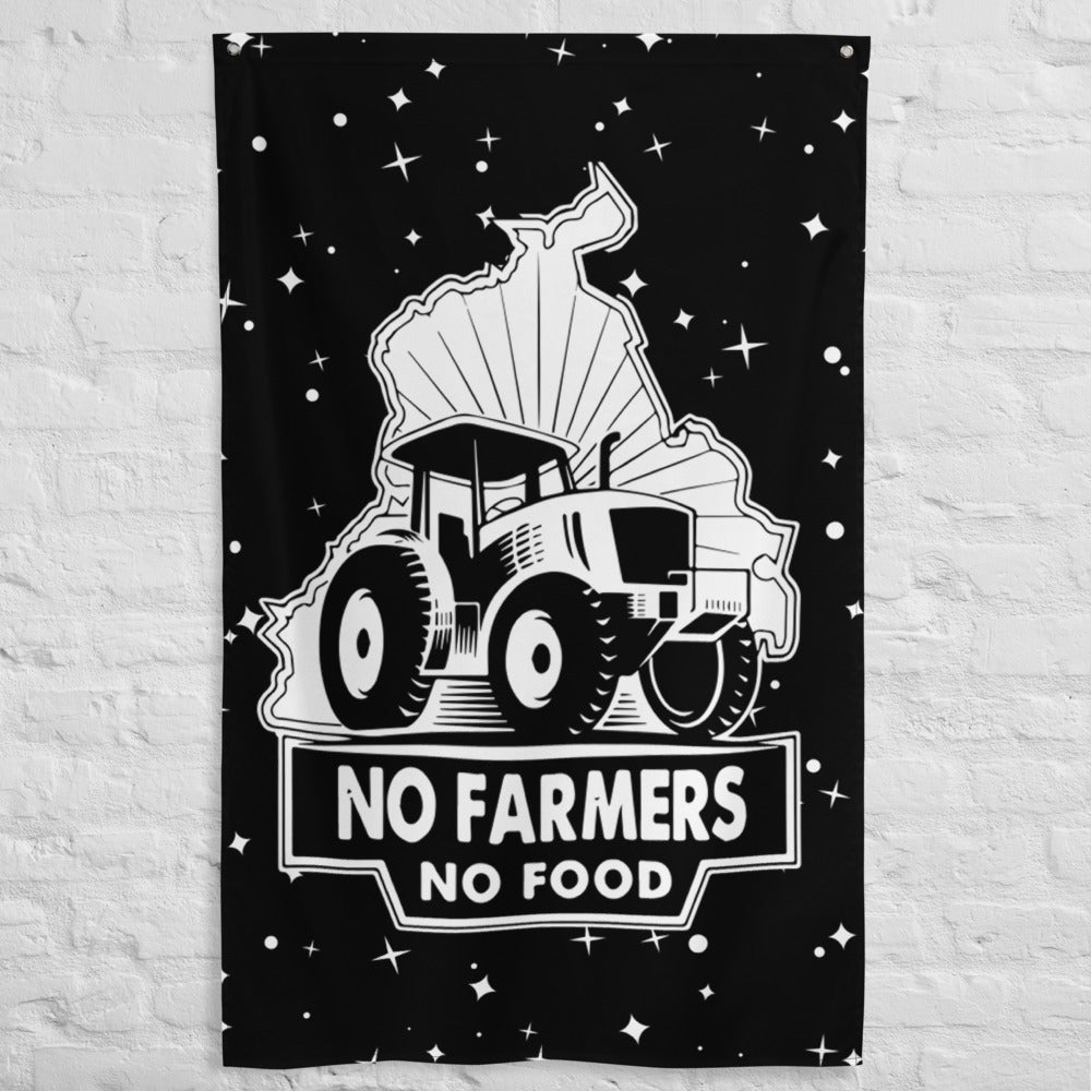 No Farmer No Food Flag