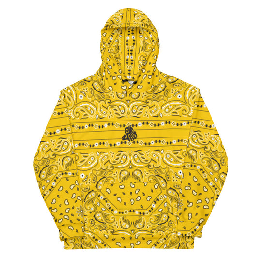 Yellow Bandana Unisex Hoodie