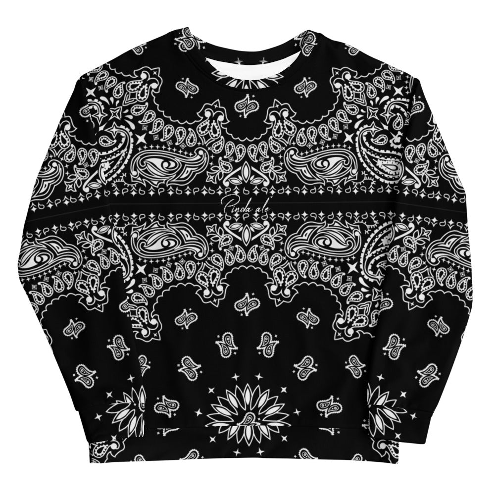 Black Bandana Unisex Sweatshirt