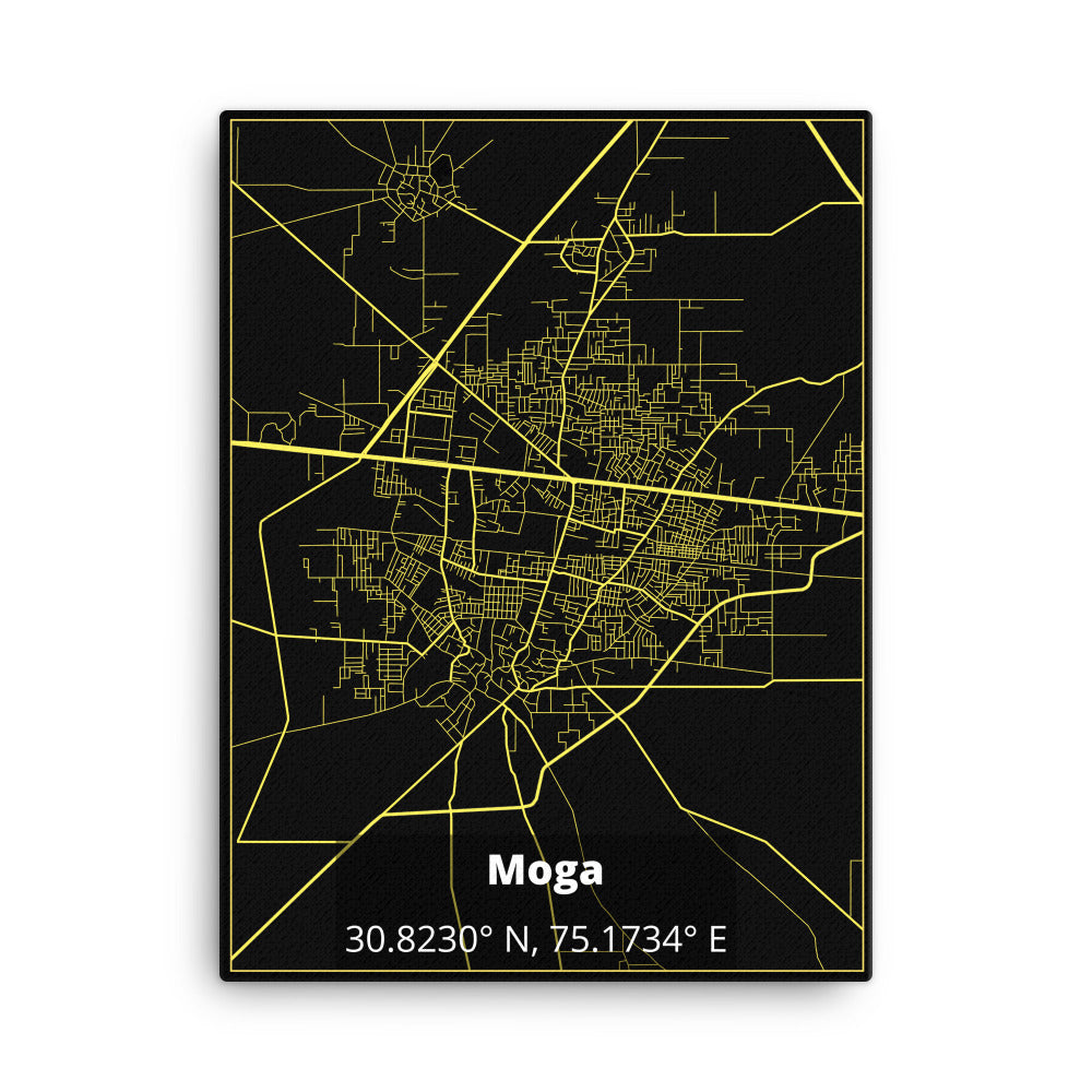 Moga Map Canvas