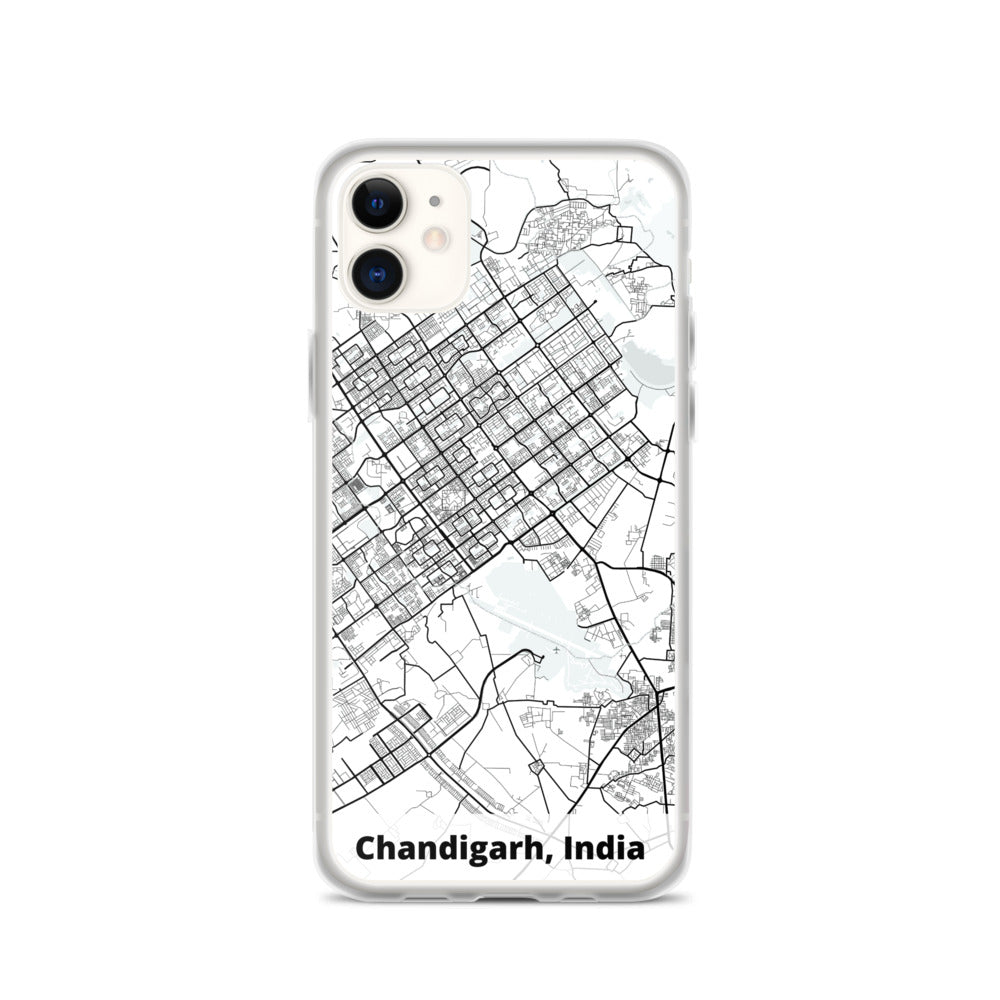 Chandigarh Map iPhone Case