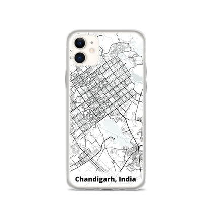 Chandigarh Map iPhone Case