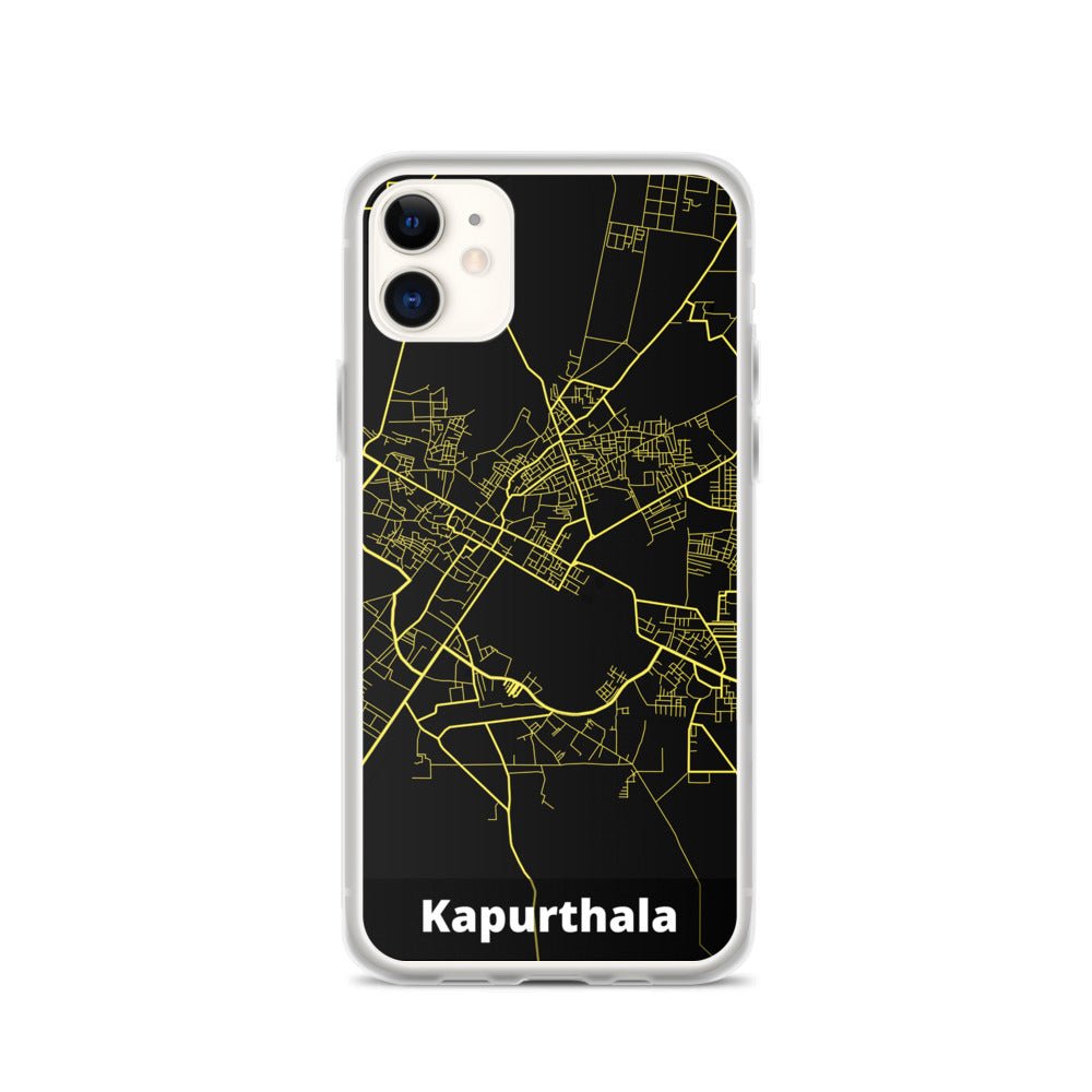 Kapurthala Map iPhone Case