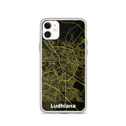 Ludhiana Map iPhone Case