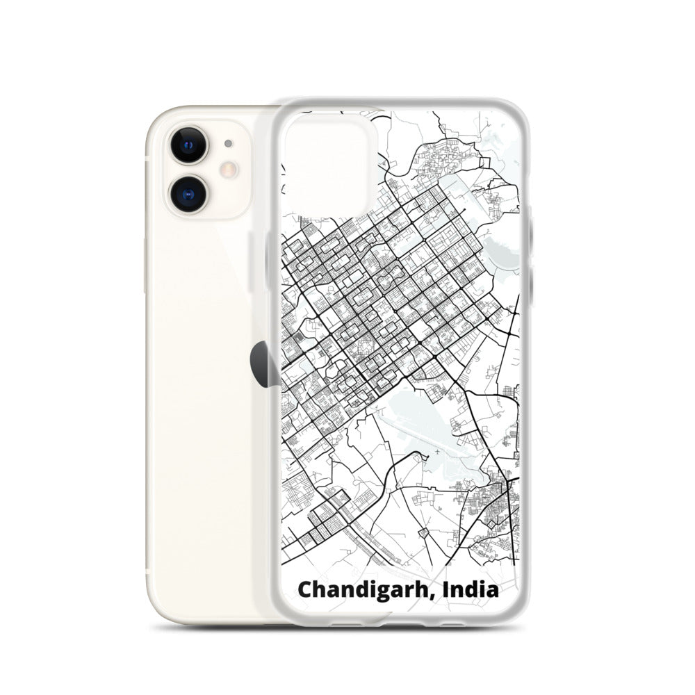 Chandigarh Map iPhone Case