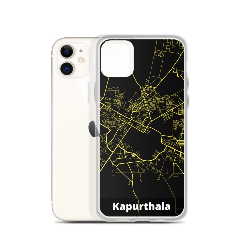 Kapurthala Map iPhone Case